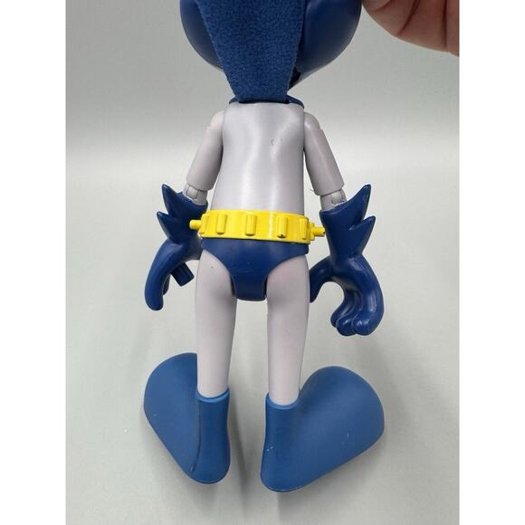 Space Jam Bugs Bunny Batman In Blue Suit Action Figure 9.5” - Picture 4 of 6